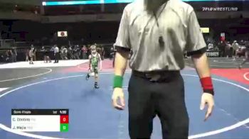 86 lbs Semifinal - Carlo Contino, The Club vs Jullien Mejia, Pride WC