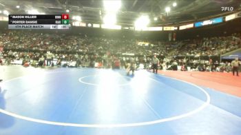 5A 157 lbs 5th Place Match - Porter Dansie, Blackfoot vs Mason Hillier, Bonneville
