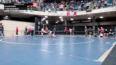 106 lbs Champ. Round 1 - Jake Baughman, Unattached vs Cullen Parks, Bourbonnais