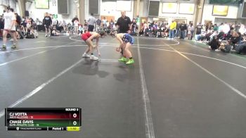 96 lbs Round 3 (4 Team) - Chase Davis, Elite Athletic Club vs CJ Votta, AACO Allstars