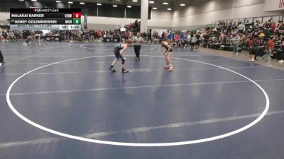 113 lbs Champ. Rd Of 64 - Henry Golembiewski, Michigan vs Malakai Barker, Victory School Of Wrestling