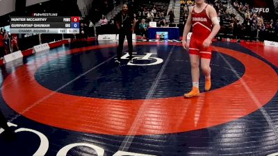 80kg Champ. Round 2 - Hunter McCarthy, Prince George Wrestling Club vs Gurpartap Ghuman, Miri Piri Wrestling Club