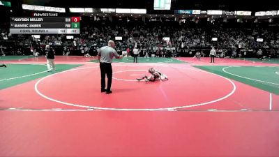 65 lbs Cons. Round 4 - Mavric James, PAW3 vs Kayden Miller, DONA