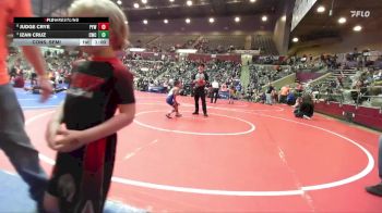 60 lbs Cons. Semi - Judge Crye, Panther Youth Wrestling-CPR vs Izan Cruz, Conway Wrestling Club