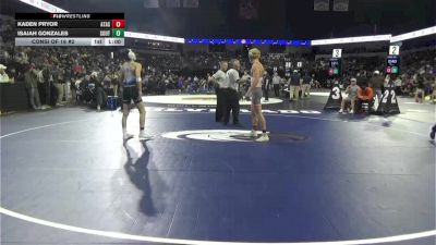 144 lbs Consi Of 16 #2 - Kaden Pryor, Atascadero (CS) vs Isaiah Gonzales, South (CS)