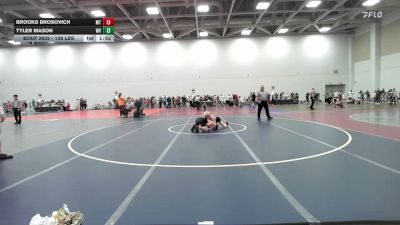 138 lbs Round Of 16 - Brooks Brosovich, MT vs Tyler Mason, WV