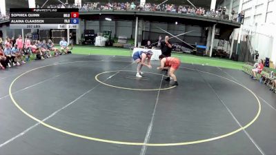 207 lbs Sophiea Quinn, Missouri Blue vs Alaina Claassen, Pennsylvania Red