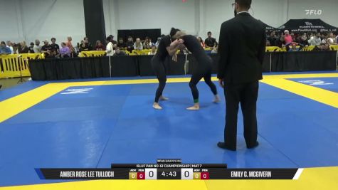 Emily C. McGivern vs Amber Rose Lee Tulloch 2026 Pan IBJJF Jiu-Jitsu No-Gi Championship