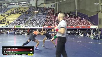 141 lbs Semis & 3rd Wb (16 Team) - Christian Lopez, Embry-Riddle (Ariz.) vs Devin Avedissian, Doane University