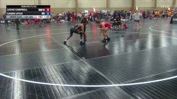 150 lbs Consi Of 4 - Lucas Campbell, Trident Wrestling Club vs Caden Little, Oakleaf High School