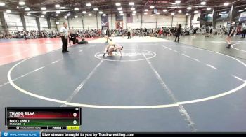 76 lbs Rd# 4- 2:00pm Friday Final Pool - Thiago Silva, Cali Red vs Nico Emili, PA Silver