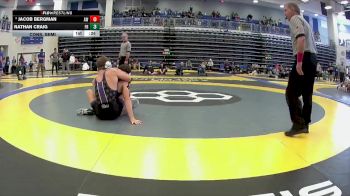 144 lbs Cons. Semi - Jacob Bergman, Anthony Wayne vs Nathan Craig, Fremont Ross