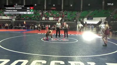 6-7A 132 Quarterfinal - Clementine Gower, Huntsville vs Francia Reza, Grissom HS