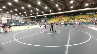 58 lbs Round 3 - Kinsley Ballert, Digger Wrestling Club vs Zayley Garcia, Chadron Junior Wrestling Club