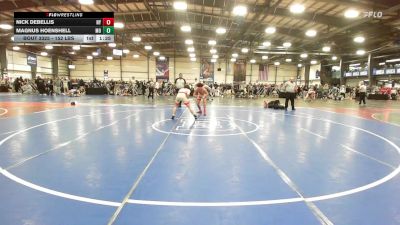 152 lbs Round Of 128 - Nick Debellis, NY vs Magnus Hoenshell, MO