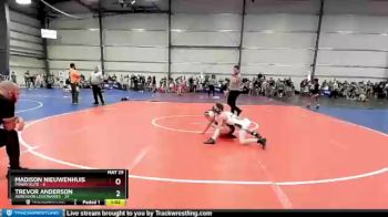 92 lbs Round 1 (6 Team) - Trevor Anderson, Agression Legionaries vs Madison Nieuwenhuis, Poway Elite