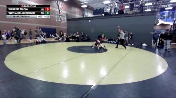 71 lbs Quarterfinal - Nathaniel Gudishvili, Suples Wrestling Club vs Barrett McCoy, All In Wrestling Academy