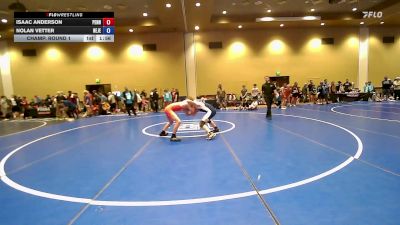 132 lbs Champ. Round 1 - Isaac Anderson, Pennsylvania vs Nolan Vetter, New Jersey