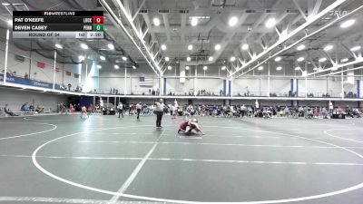 133 lbs Round Of 64 - Pat O'Keefe, Lock Haven vs Deven Casey, Penn