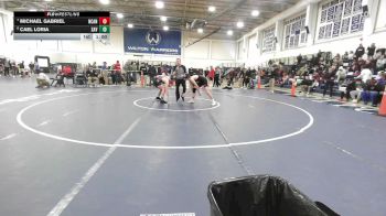 157 lbs Consolation - Michael Gabriel, New Canaan vs Cael Loria, Xavier