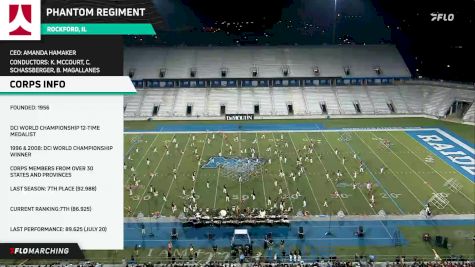 PHANTOM REGIMENT "MYND" at 2024 The Masters of the Summer Music Games pres. by DeMoulin Bros & Co