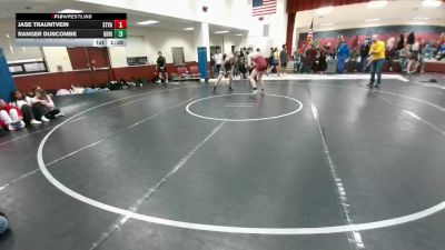 165 lbs Cons. Round 3 - Jase Trauntvein, Star Valley vs Ranger Duncombe, Green River