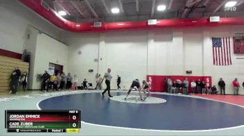 132 lbs Cons. Round 3 - Cade Zuber, Greenfield Wrestling Club vs Jordan Emmick, Washington