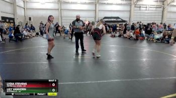 120 lbs Round 3 (4 Team) - Lily VanHorn, MI Pitbulls vs Lydia Stevens, Metro All Stars