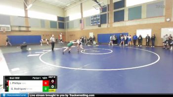 190lbs Quarterfinal - Genesis Rodriguez, Mount Vernon (Girls) vs Isabella Phillips, Squalicum (Girls)