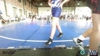 110 lbs Quarterfinal - Benjamin Fisher, Salina Wrestling Club vs Kiowa Andrews, Berryhill Wrestling Club