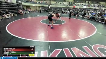 160 lbs Finals (8 Team) - Evan Farley, New Prague vs Arjun Nagra, Vacaville