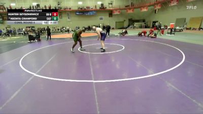 285 lbs Cons. Round 4 - Hunter Szyszkiewicz, Wisconsin-Whitewater vs Keonta Crawford, Castleton