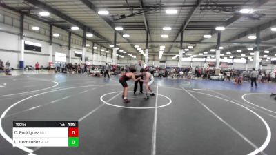 190 lbs Quarterfinal - Cesar Rodriguez, No Team vs Luz Hernandez, BlackCat WC