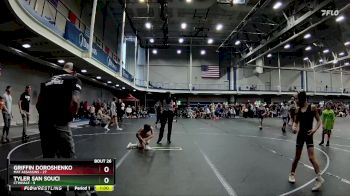 76 lbs Round 6 (10 Team) - Griffin Doroshenko, Mat Assassins vs Tyler San Souci, CTWHALE