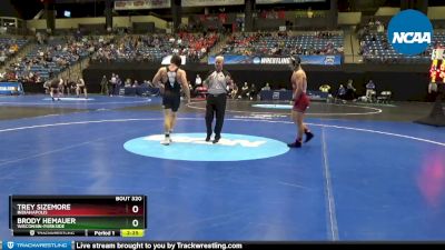 174 lbs 5th Place Match - Brody Hemauer, Wisconsin-Parkside vs Trey Sizemore, Indianapolis