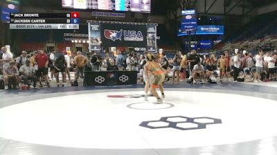 144 lbs Cons. Rd Of 16 - Jack Bronte, California vs Jacksen Carter, South Dakota