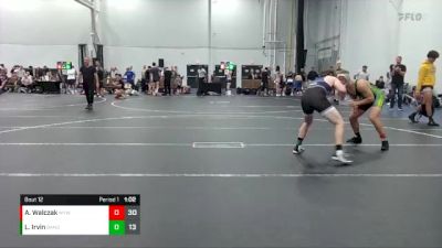 165 lbs Round 3 (8 Team) - Alan Walczak, Myland WA vs Landon Irvin, Bandits