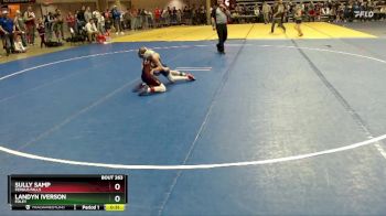 65 lbs Champ. Round 1 - Landyn Iverson, Foley vs Sully Samp, Fergus Falls