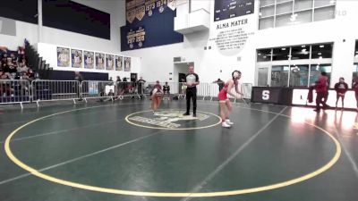 110 lbs Champ. Round 1 - Marybeth Gomez, Newport Harbor vs Brooke Aguilera, Liberty (Bakersfield)