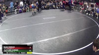 50 lbs Semis & 1st Wrestleback (8 Team) - Fletcher Currier, Kansas Anaconda vs Elias Morgas, Team Texas Red