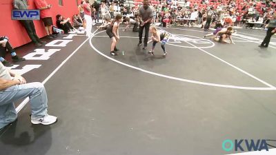 88 lbs Rr Rnd 3 - Madalynn Turman, Vian Wrestling Club vs Kynlee Wilson, Wagoner Takedown Club