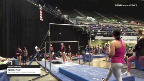 Natalie Allen - Women's Group, Perpetual Motion Gymnastics Center - 2021 Women's Xcel Region 4 Championships
