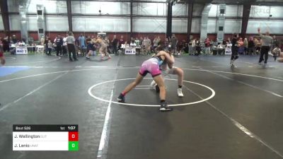 130 lbs Semifinal - Jaton Wellington, Elite vs Joey Lenio, Unattached