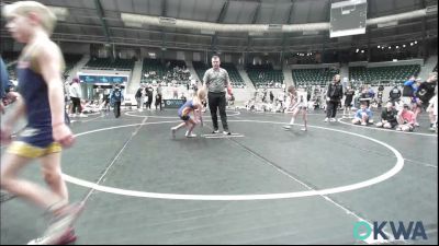 60 lbs Rr Rnd 3 - Myles Gibson, Shelton Wrestling Academy vs Oakley Waitkus, TTWC Cream
