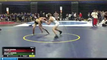 138 lbs Semifinal - Brady Hankin, Woodland Park vs Tatum Rivera, Pueblo East