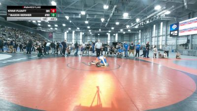 105 lbs Quarters - Mason Bernier, All-Phase Wrestling Club vs Kivar Fluaitt, Steelclaw Wrestling Club