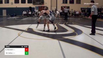 138 lbs 7th Place - Sam Beckett, The Hill School vs Michael Cetta, St. Joseph Regional