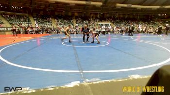 73 lbs Consi Of 16 #1 - Ethen Ditzman, Hawkeye Wrestling Academy vs Benjamin Myers, Shootbox