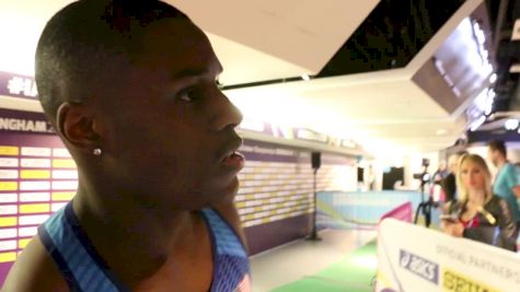 Christian Coleman Thinks The Birmingham Track Is Fast