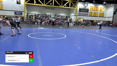 285B lbs Rr Rnd 3 - Chase Horne, NC State vs Lucas Stoddard, Army